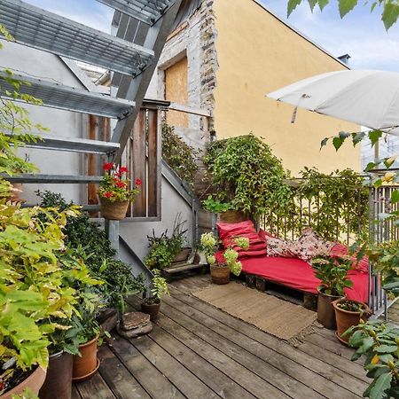 Central Penthouse Apartment With Rooftop Terrace Kopenhagen Bagian luar foto