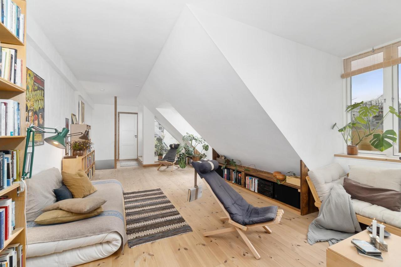 Central Penthouse Apartment With Rooftop Terrace Kopenhagen Bagian luar foto